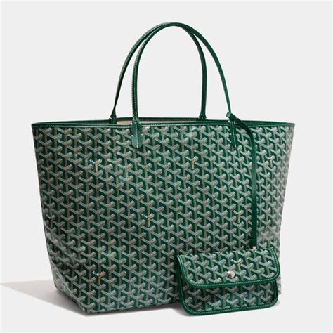 borsa verde goyard|goyard bags for sale.